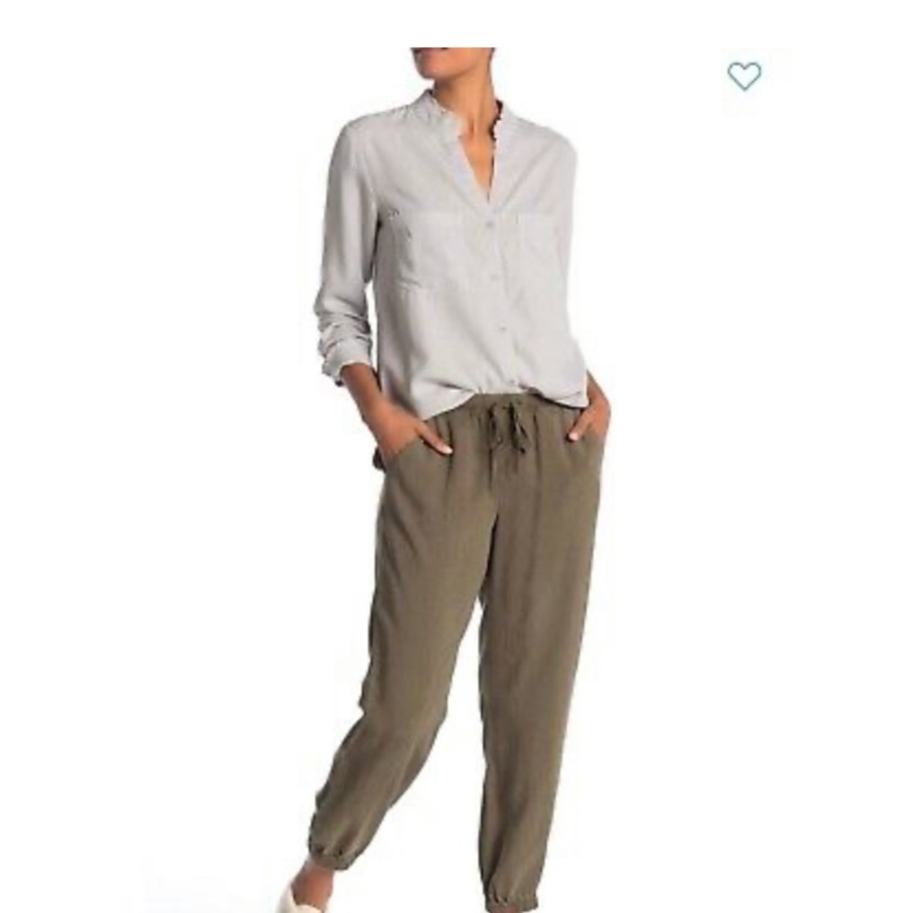 Cloth and stone tan joggers